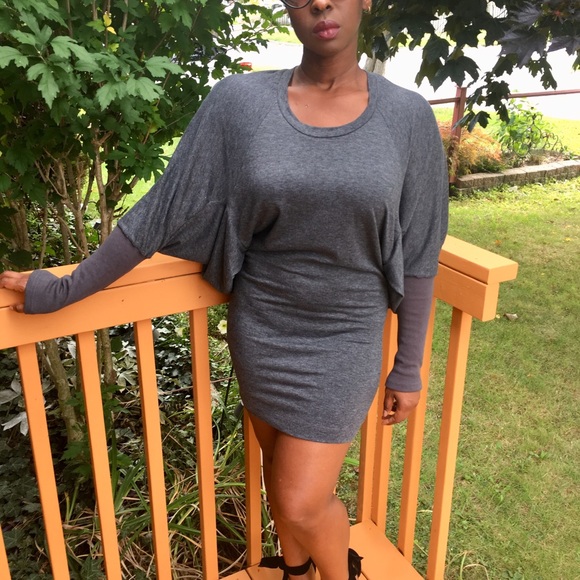Grey Tunic can Wear as Dress - Picture 2 of 7